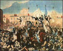 The Peterloo massacre.